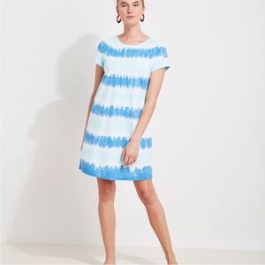 Vineyard Vines Women’s Madaket Tee Dress Tie-Dyed Size XS Flawed